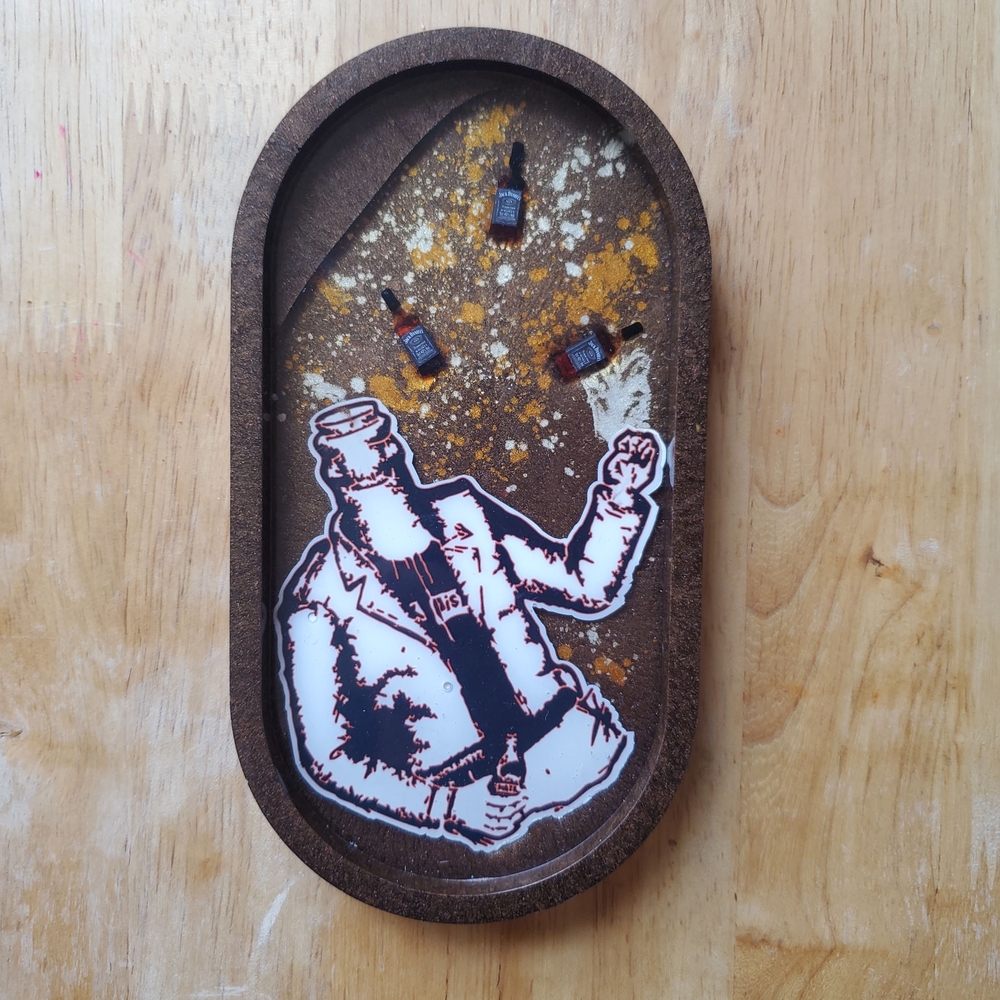 Minor Threat Epoxy Tray
